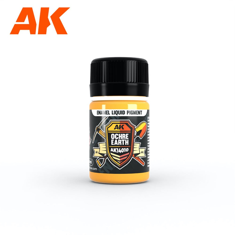 AK Interactive AK14034 Sand and Rust Set Enamel Liquid Pigment