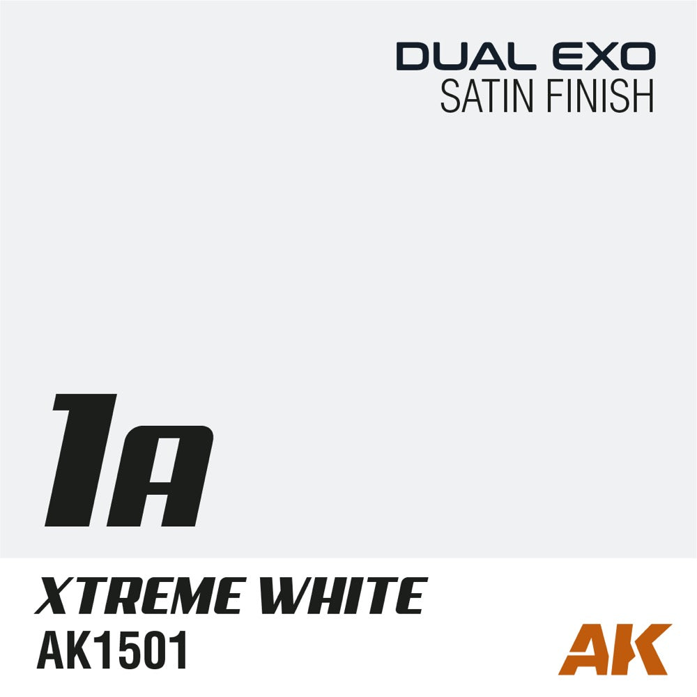 AK Interactive AK1501 Dual Exo Sc-Fi 1A Xtreme White 60ml