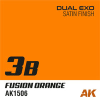 AK Interactive AK1545 Dual Exo Set 3 3A Power Yellow and 3B Fusion Orange