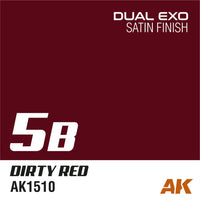 AK Interactive AK1547 Dual Exo Set 5 5A Supernova Red and 5B Dirty Red