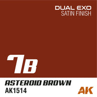 AK Interactive AK1549 Dual Exo Set 7 7A Light Brown and 7B Asteroid Brown