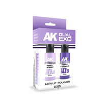 AK Interactive AK1554 Dual Exo Set 10 10A Purple Nebula and 10B Purple Andromeda