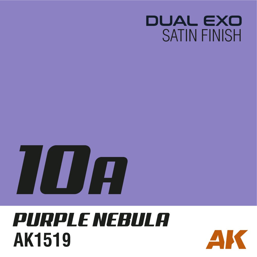 AK Interactive AK1554 Dual Exo Set 10 10A Purple Nebula and 10B Purple Andromeda