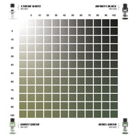 AK Interactive AK1555 Dual Exo Set 11 11A Ghost Green and 11B Rebel Green