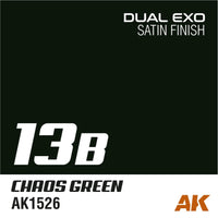 AK Interactive AK1557 Dual Exo Set 13 13A Galaxy Green and 13B Chaos Green