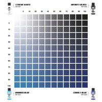 AK Interactive AK1558 Dual Exo Set 14 14A Uranus Blue and 14B Cobalt Blue