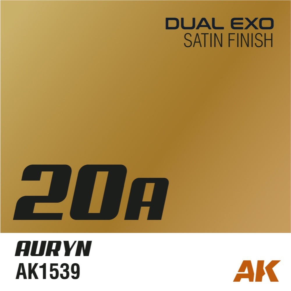 AK Interactive AK1564 Dual Exo Set 20 20A Auryn and 20B Gold Eclipse