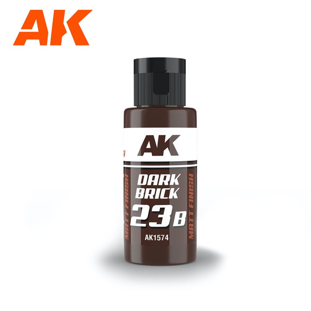 AK Interactive AK1574 Dual Exo Scenery 23B Dark Brick 60ml