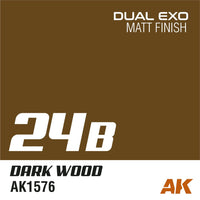 AK Interactive AK1576 Dual Exo Scenery 24B Dark Wood 60ml