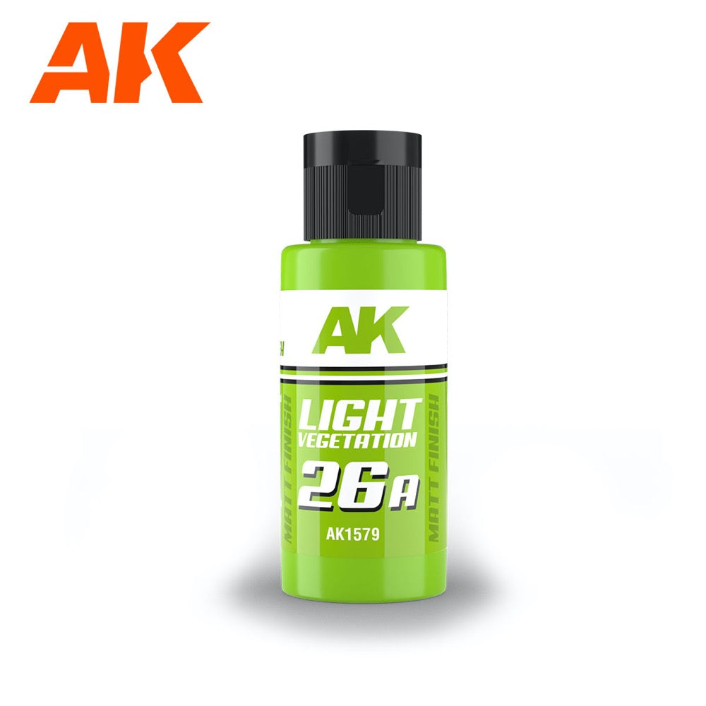 AK Interactive AK1579 Dual Exo Scenery 26A Light Vegetation 60ml
