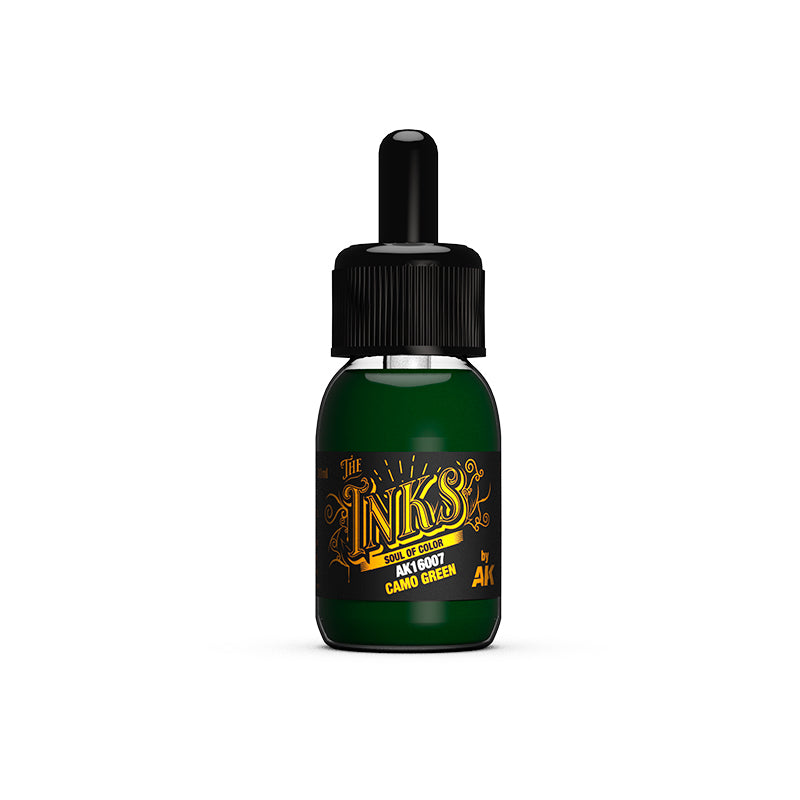 AK Interactive AK16007 The Inks Camo Green 30ml