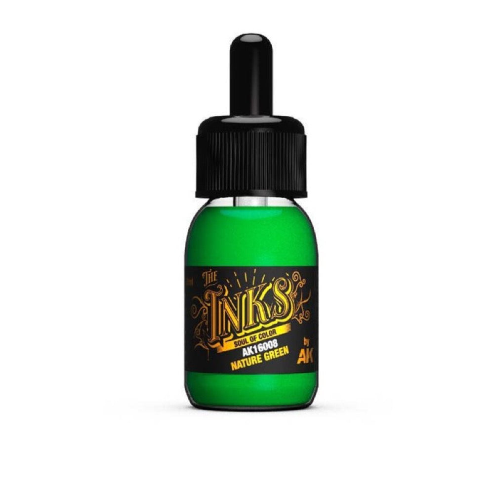 AK Interactive AK16022 The Inks Secondary Colours Set
