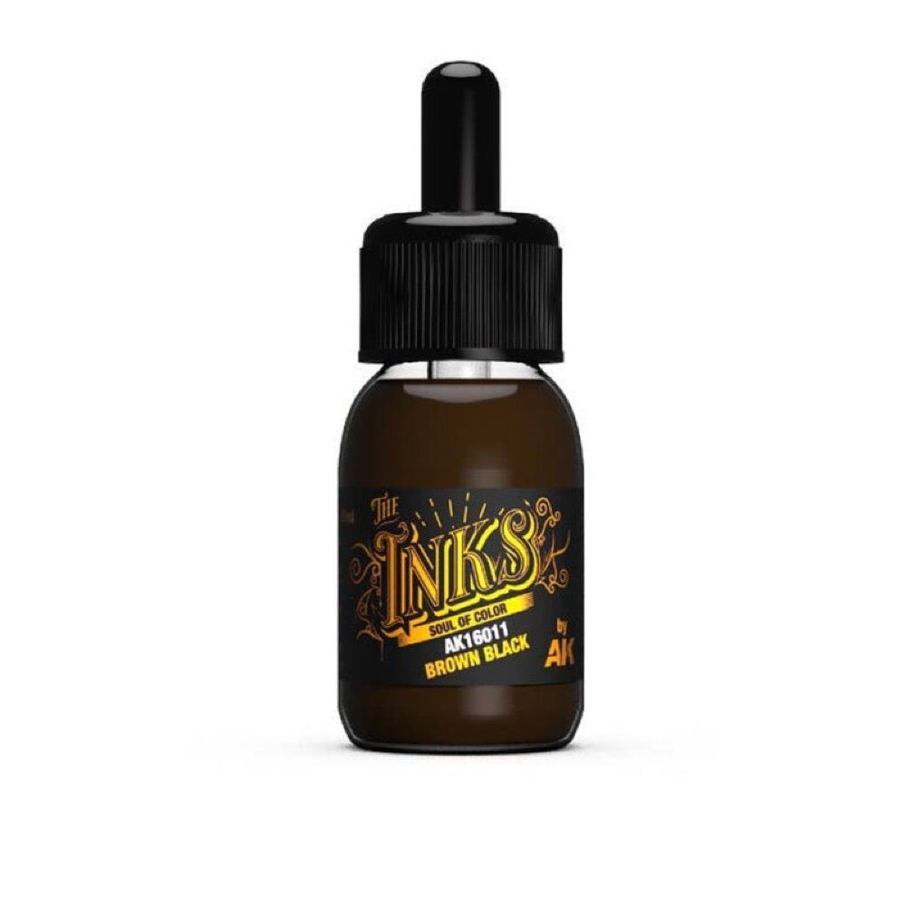 AK Interactive AK16023 The Inks Darkness Set