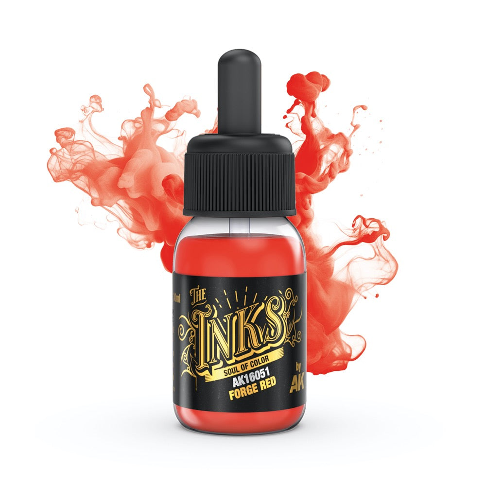 AK Interactive 16029 The INKS Spell Colors Set Acrylic Ink Set 3 Colours