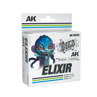 AK Interactive 16030 The INKS Elixir Colors Set Acrylic Ink Set 3 Colours