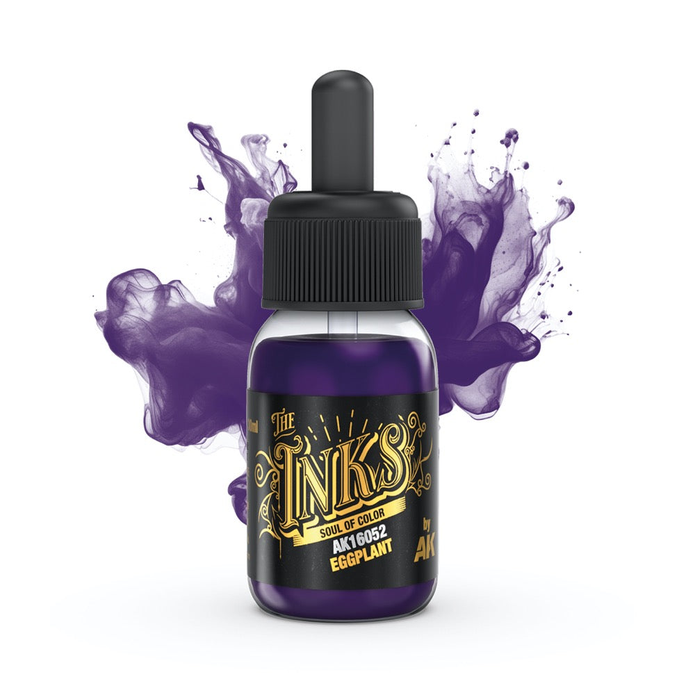 AK Interactive 16030 The INKS Elixir Colors Set Acrylic Ink Set 3 Colours