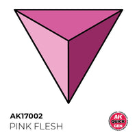 AK Interactive 17002 Quick Gen Pink Flesh 18ml Acrylic Paint