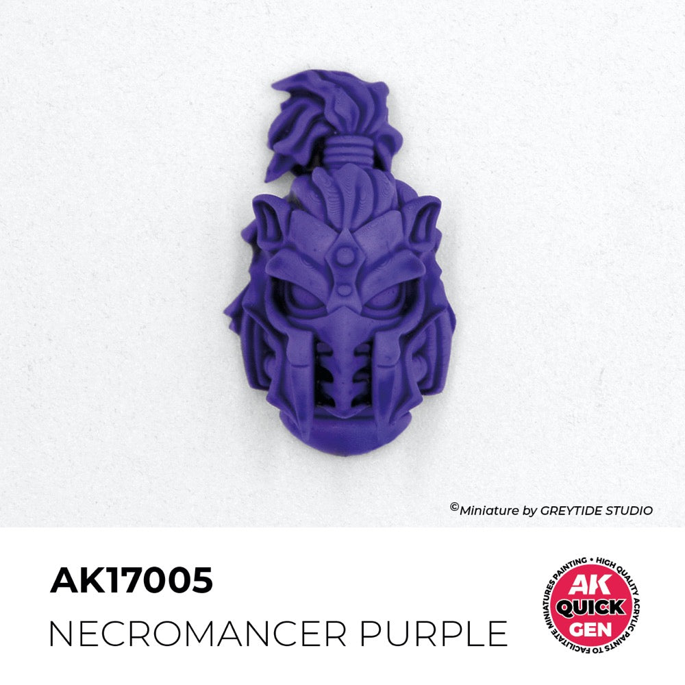 AK Interactive 17005 Quick Gen Necromancer Purple 18ml Acrylic Paint