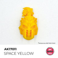 AK Interactive 17011 Quick Gen Space Yellow 18ml Acrylic Paint