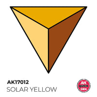 AK Interactive 17012 Quick Gen Solar Yellow 18ml Acrylic Paint