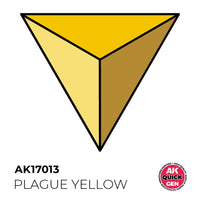 AK Interactive 17013 Quick Gen Plague Yellow 18ml Acrylic Paint
