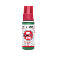 AK Interactive 17015 Quick Gen Jade Green 18ml Acrylic Paint