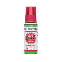 AK Interactive 17016 Quick Gen Spectral Green 18ml Acrylic Paint