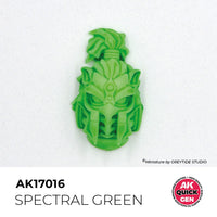 AK Interactive 17016 Quick Gen Spectral Green 18ml Acrylic Paint