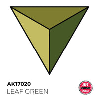 AK Interactive 17020 Quick Gen Leaf Green 18ml Acrylic Paint