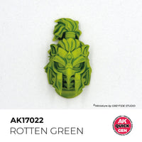 AK Interactive 17022 Quick Gen Rotten Green 18ml Acrylic Paint