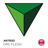 AK Interactive 17023 Quick Gen Orc Flesh 18ml Acrylic Paint