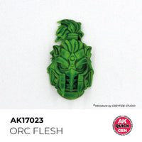 AK Interactive 17023 Quick Gen Orc Flesh 18ml Acrylic Paint