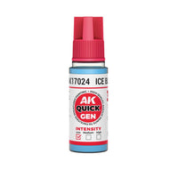 AK Interactive 17024 Quick Gen Ice Blue 18ml Acrylic Paint