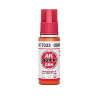 AK Interactive 17033 Quick Gen Orange 18ml Acrylic Paint