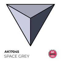 AK Interactive 17045 Quick Gen Space Grey 18ml Acrylic Paint