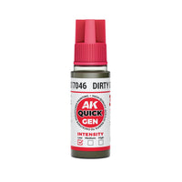 AK Interactive 17046 Quick Gen Dirty Grey 18ml Acrylic Paint