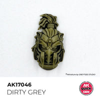 AK Interactive 17046 Quick Gen Dirty Grey 18ml Acrylic Paint