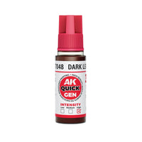 AK Interactive 17048 Quick Gen Dark Leather 18ml Acrylic Paint