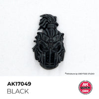 AK Interactive 17049 Quick Gen Black 18ml Acrylic Paint