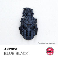 AK Interactive 17051 Quick Gen Blue Black 18ml Acrylic Paint
