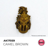 AK Interactive 17059 Quick Gen Camel Brown 18ml Acrylic Paint