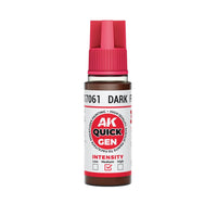 AK Interactive 17061 Quick Gen Dark Flesh 18ml Acrylic Paint