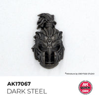 AK Interactive 17067 Quick Gen Dark Steal 18ml Acrylic Paint