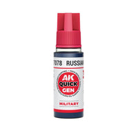 AK Interactive 17078 Quick Gen Russian Blue 18ml Acrylic Paint