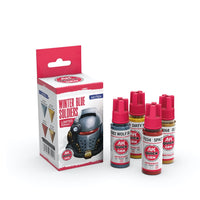 AK Interactive 17524 Quick Gen Winter Blue Soldiers Acrylic Paint Set 4 Colours