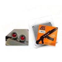 AK Interactive 204 Red 1.5mm Light Lenses
