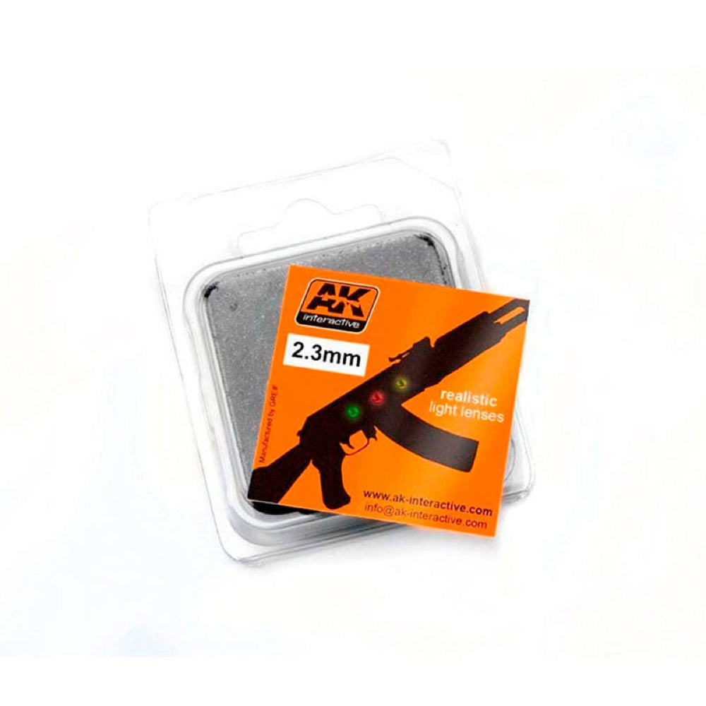 AK Interactive 235 Lights For Planes 2.3mm Light Lenses