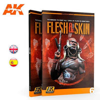 AK Interactive AK241 Flesh And Skin (AK Learning Series N¬∫6) English