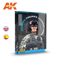 AK Interactive AK247 Modern Figures Comouflages (AK Lerning Series N¬∫ 8) English
