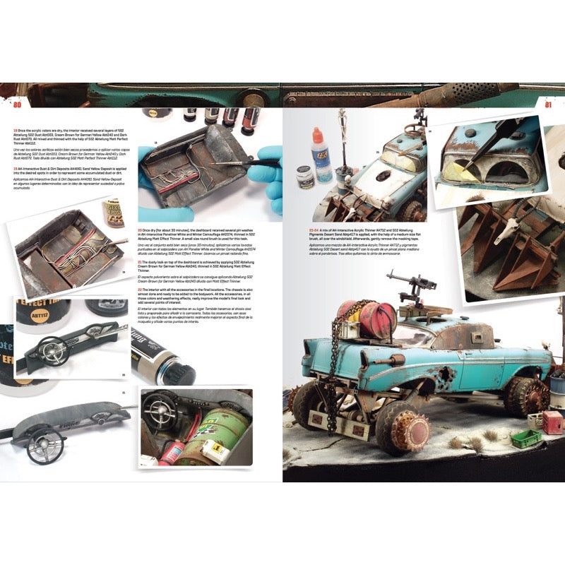 AK Interactive 258 Doomsday Chariots: Modelling Post-Apocalyptic Vehicles Catalogue